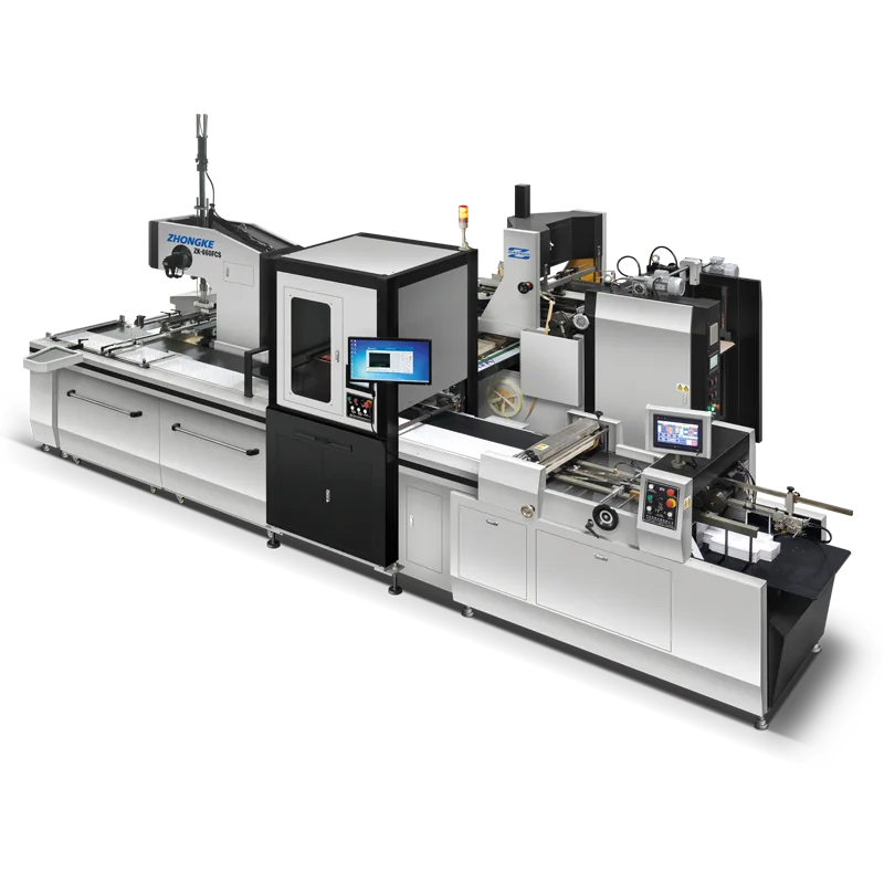 ZK-660FCS Fully Automatic Rigid Box Making Machine
