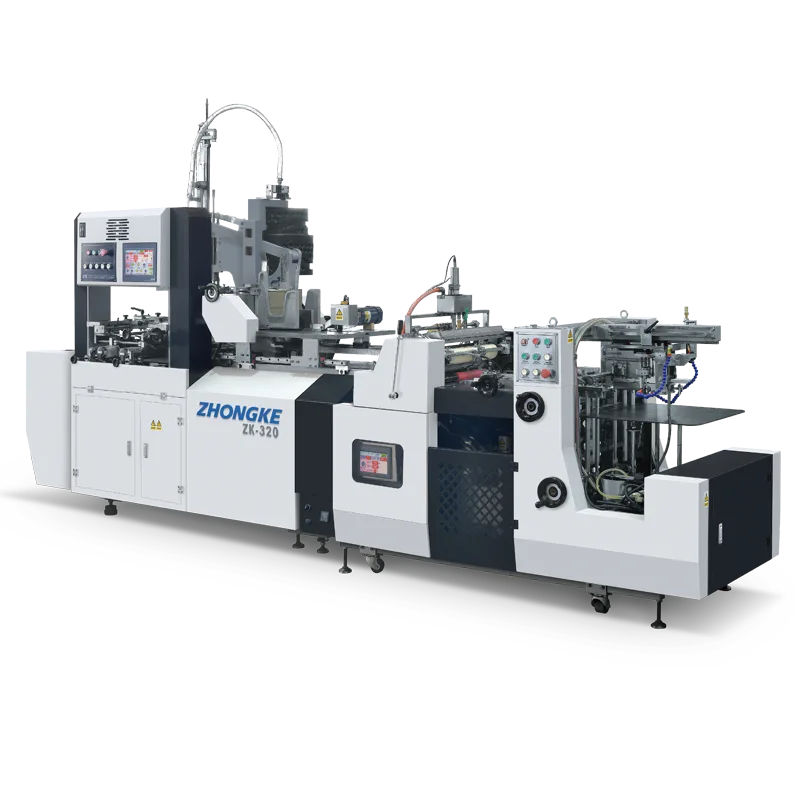 ZK-320 Full Automatic Box Machine W/O Corner Pasting