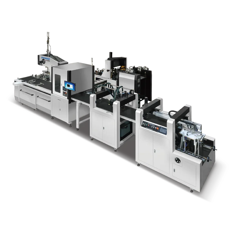 ZK-660FG Automatic Partial Gluing Box Making Machine