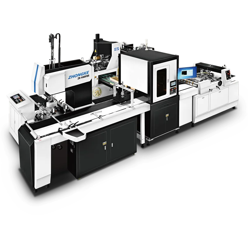 ZK-660FBS Fully Automatic Rigid Box Making Machine